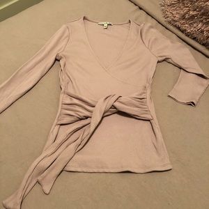 Blush colored blouse